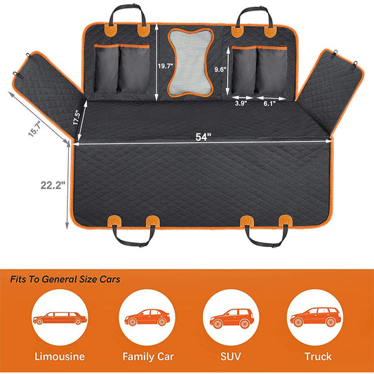 Protector de Asiento para Perros – Impermeable y Antideslizante