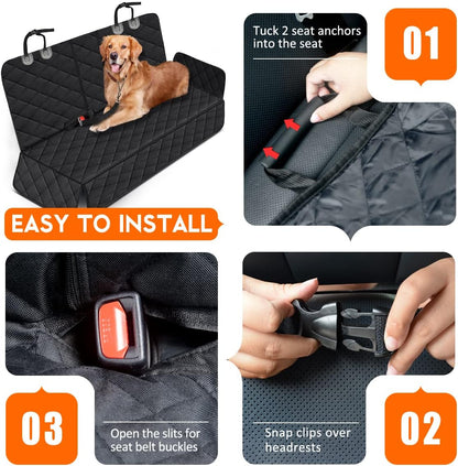 Protector de asiento trasero para mascotas